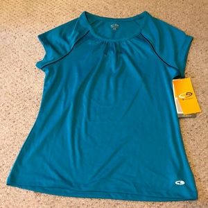 Teal C9 short-sleeve workout shirt